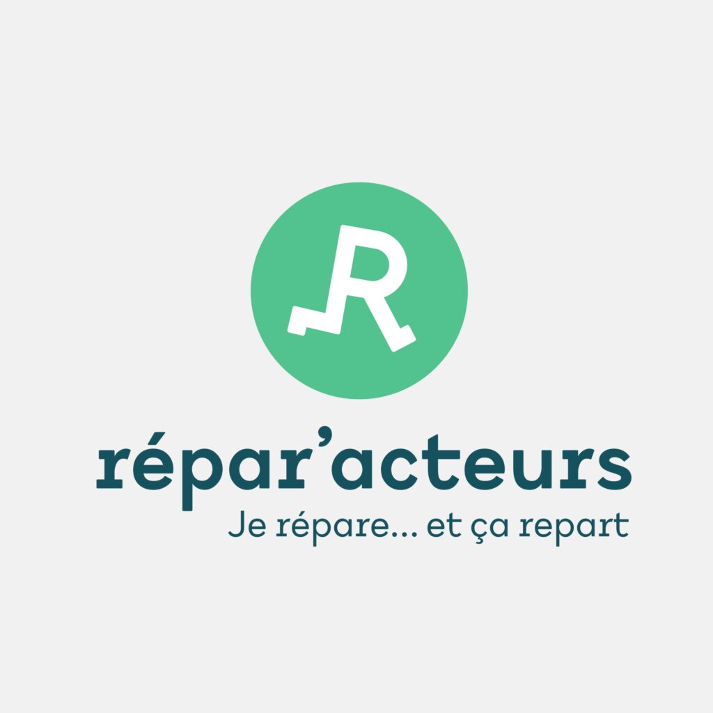 logo Répar'acteur : devenir un artisan de la réparation, pour réparer au lieu de jetet