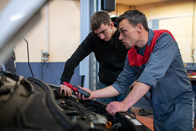 Maintenance automobile - CMA Formation Bretagne